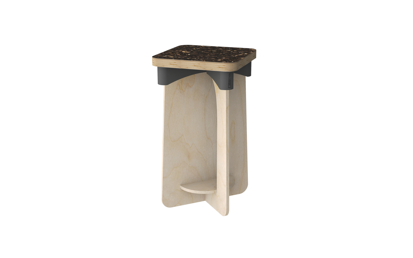 WASSLAT Stool -Eco Birch