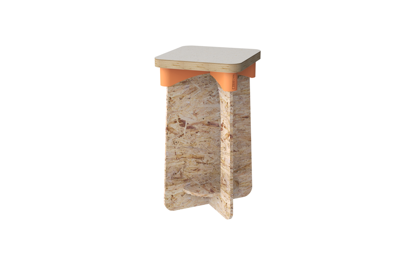WASSLAT Stool -Costal Breeze