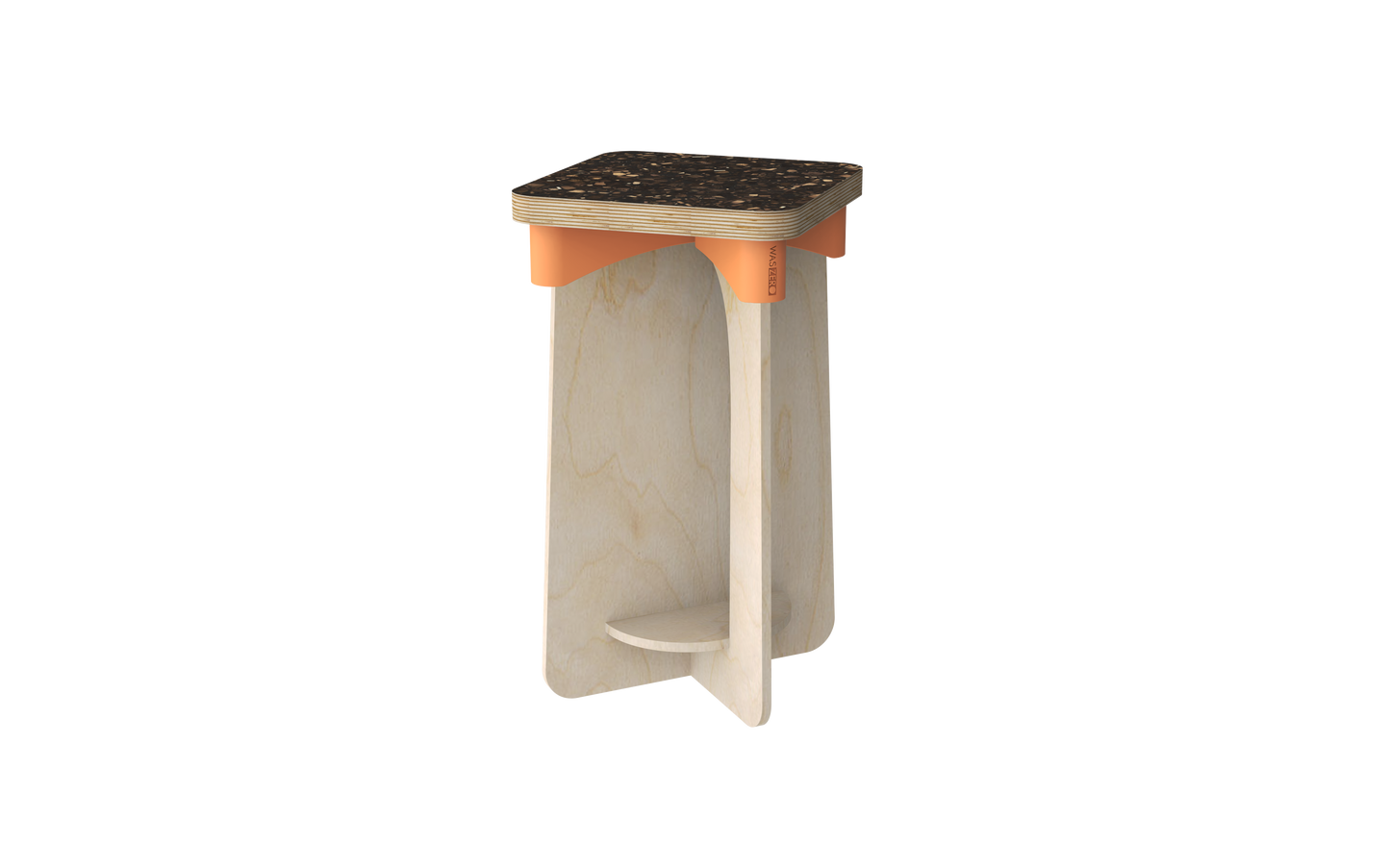 WASSLAT Stool -Eco Birch