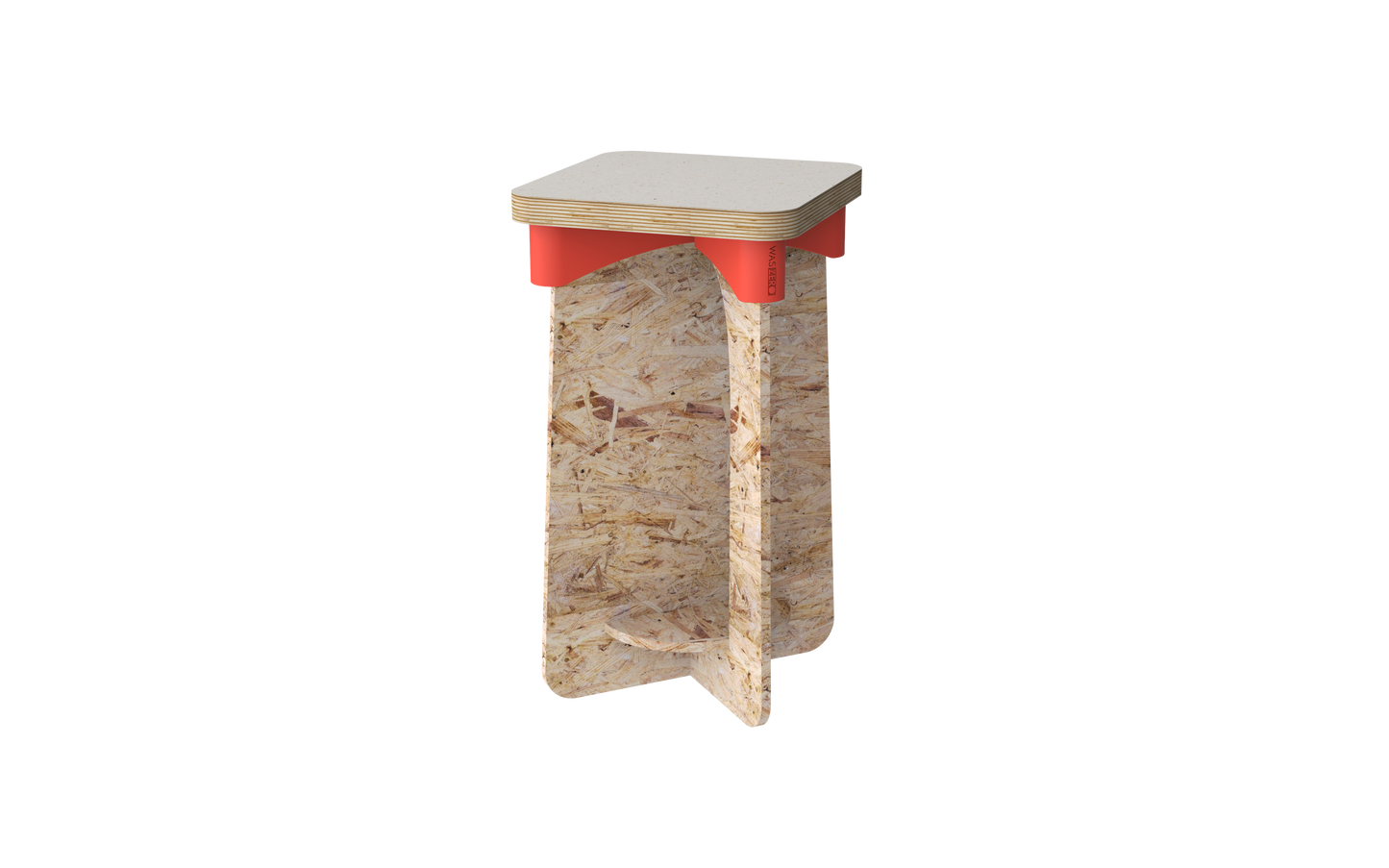 WASSLAT Stool -Costal Breeze