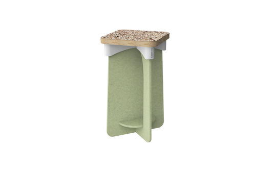 WASSLAT Stool -Terra Green