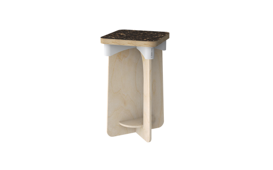 WASSLAT Stool -Eco Birch